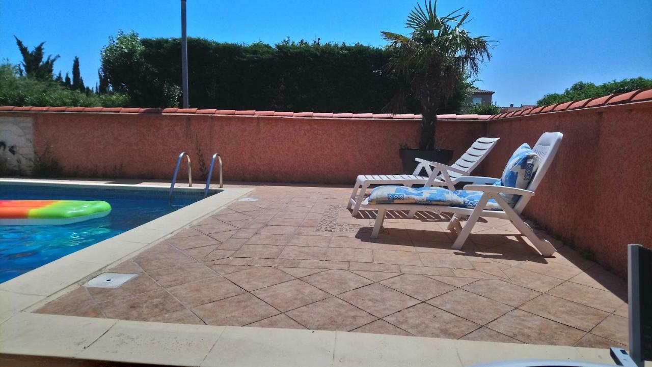 Appartements Dans Residence Avec Piscine - Mer A 500M Sainte-Marie-la-Mer Exterior foto